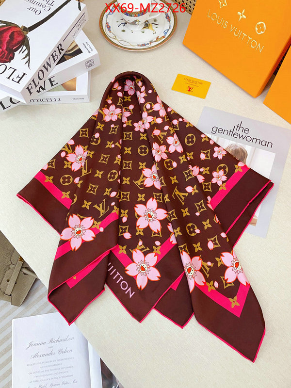 Scarf-LV designer replica ID: MZ2726 $: 69USD