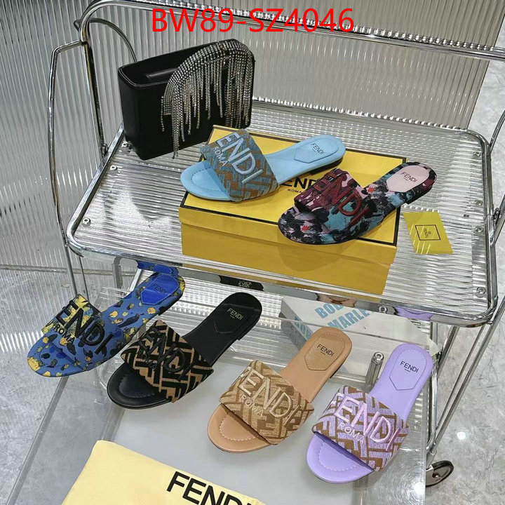 Women Shoes-Fendi replica wholesale ID: SZ4046 $: 89USD