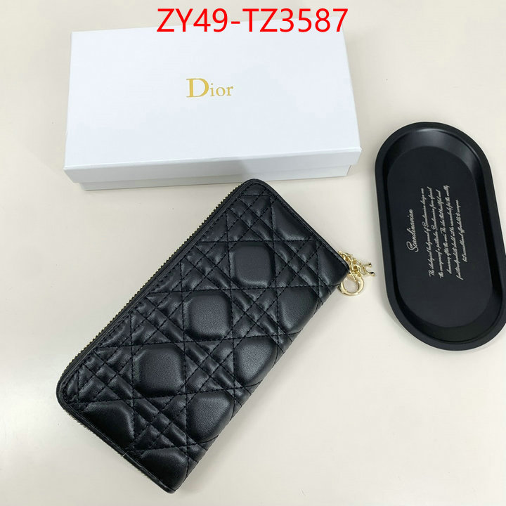 Dior Bags(4A)-Wallet- top quality replica ID: TZ3587 $: 49USD,