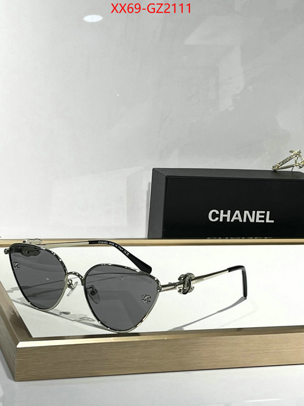 Glasses-Chanel aaaaa+ replica designer ID: GZ2111 $: 69USD