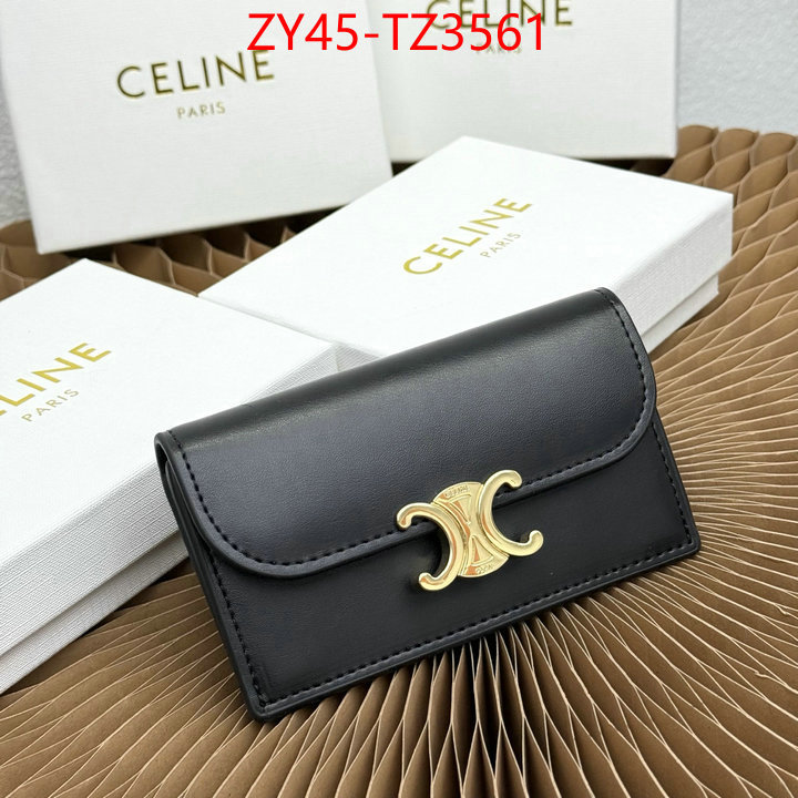 CELINE Bags(4A)-Wallet what is top quality replica ID: TZ3561 $: 45USD,