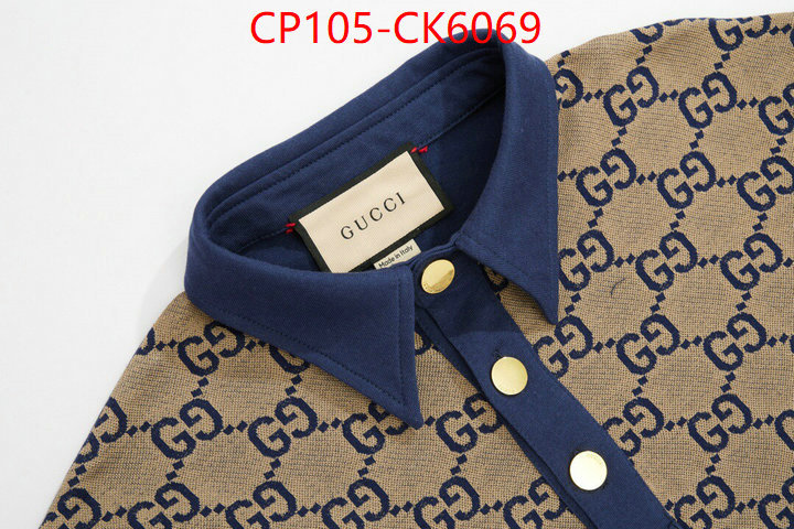 Clothing-Gucci high-end designer ID: CK6069 $: 105USD