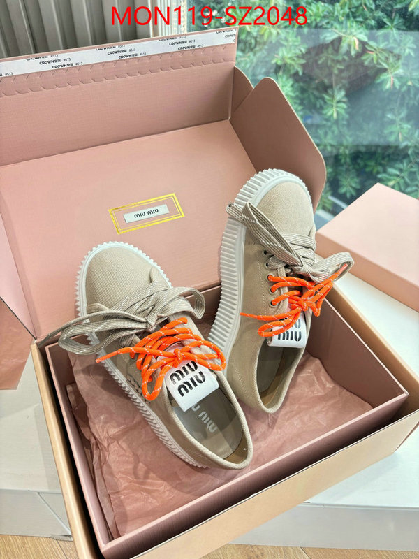 Women Shoes-Miu Miu where can you buy replica ID: SZ2048 $: 119USD
