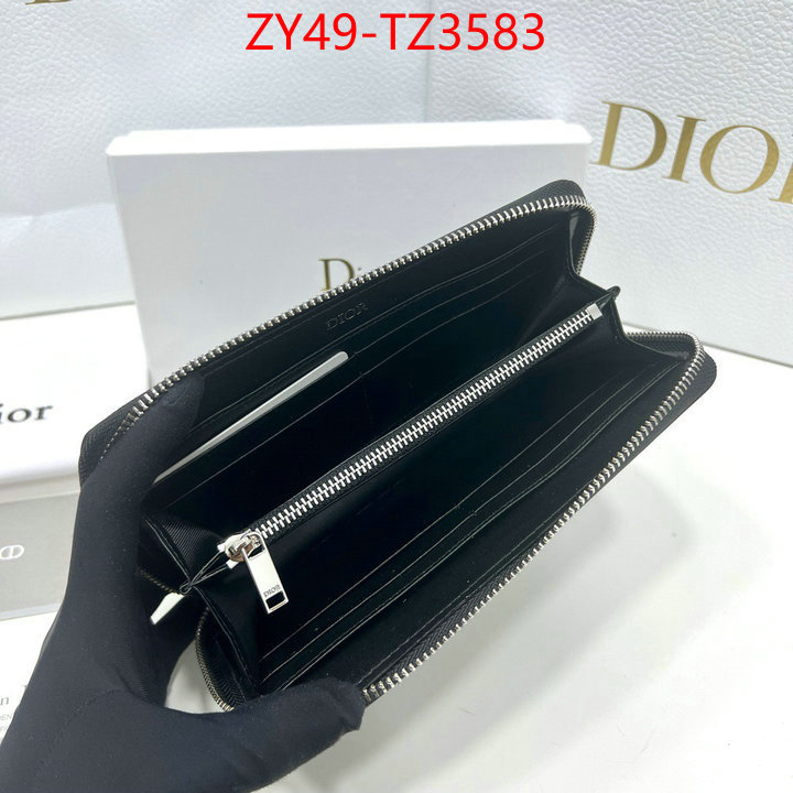Dior Bags(4A)-Wallet- fake cheap best online ID: TZ3583 $: 49USD,