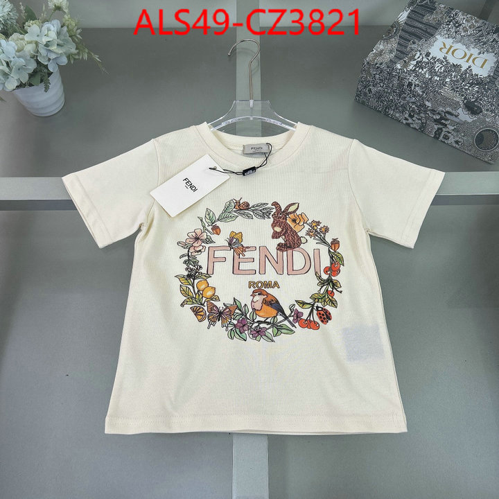 Kids clothing-Fendi for sale online ID: CZ3821 $: 49USD