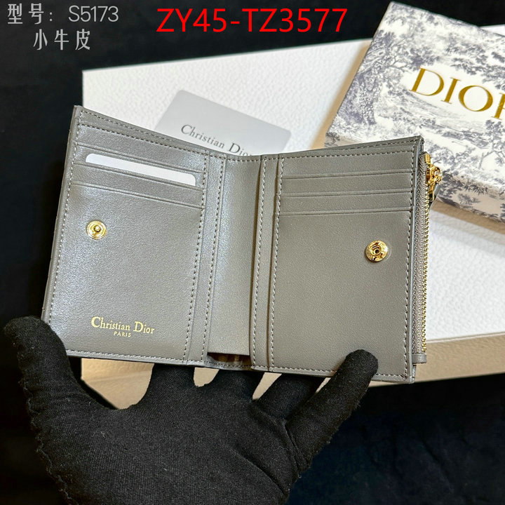 Dior Bags(4A)-Wallet- the highest quality fake ID: TZ3577 $: 45USD,
