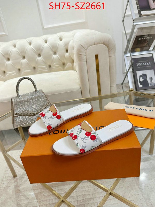 Women Shoes-LV top grade ID: SZ2661 $: 75USD