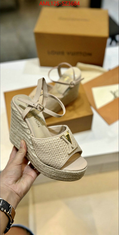 Women Shoes-LV buy sell ID: SZ3684 $: 125USD