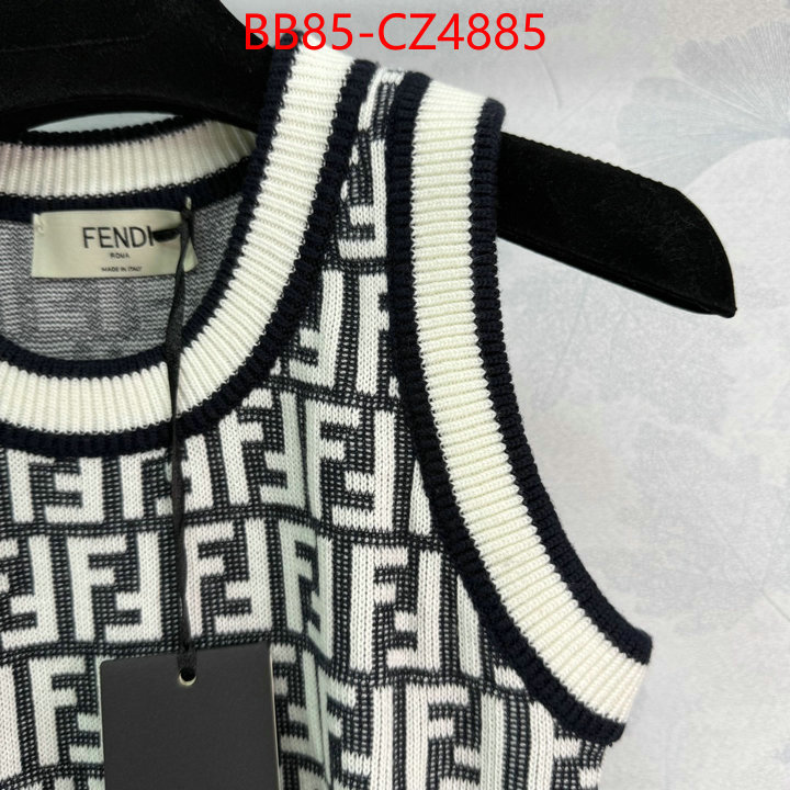 Clothing-Fendi buy high quality cheap hot replica ID: CZ4885 $: 85USD