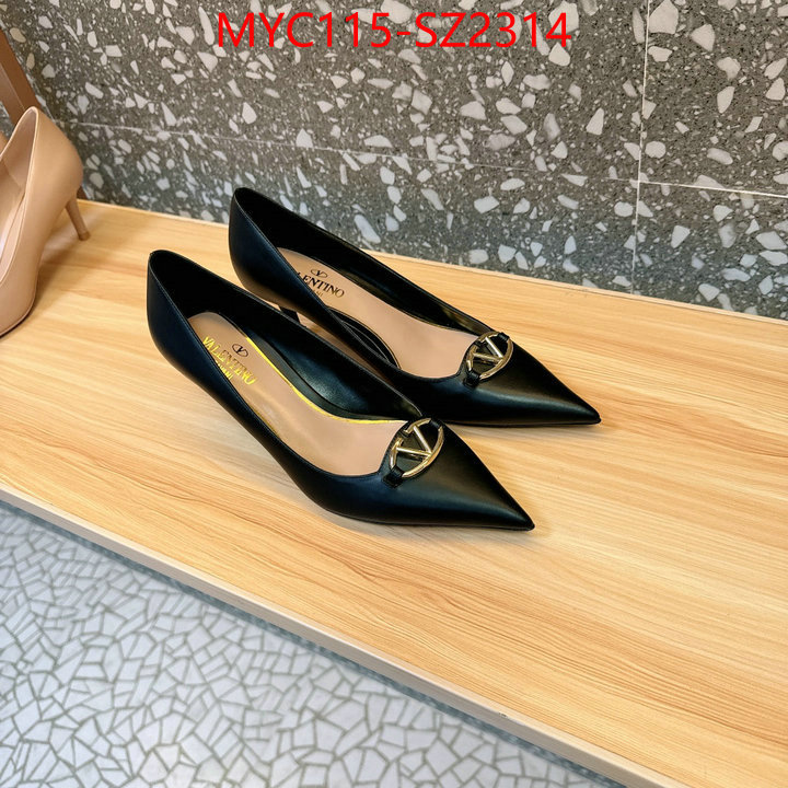 Women Shoes-Valentino high quality perfect ID: SZ2314 $: 115USD