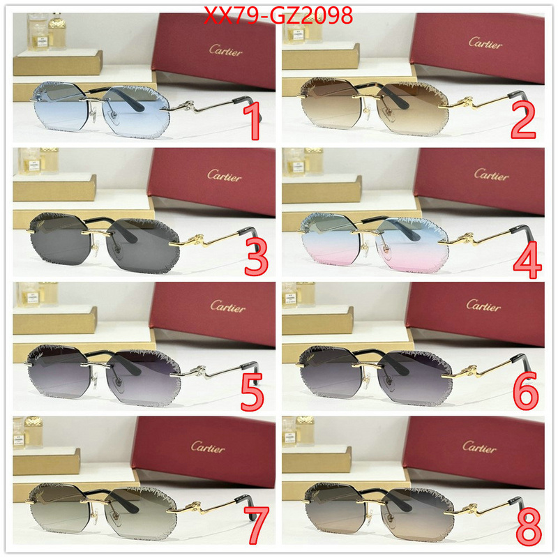 Glasses-Cartier buy high-quality fake ID: GZ2098 $: 79USD
