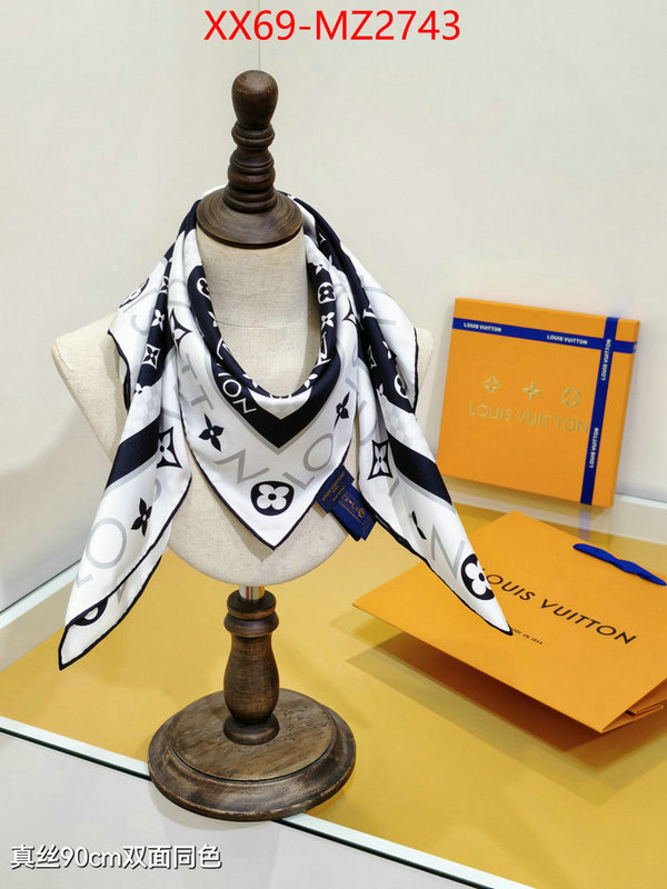 Scarf-LV luxury 7 star replica ID: MZ2743 $: 69USD