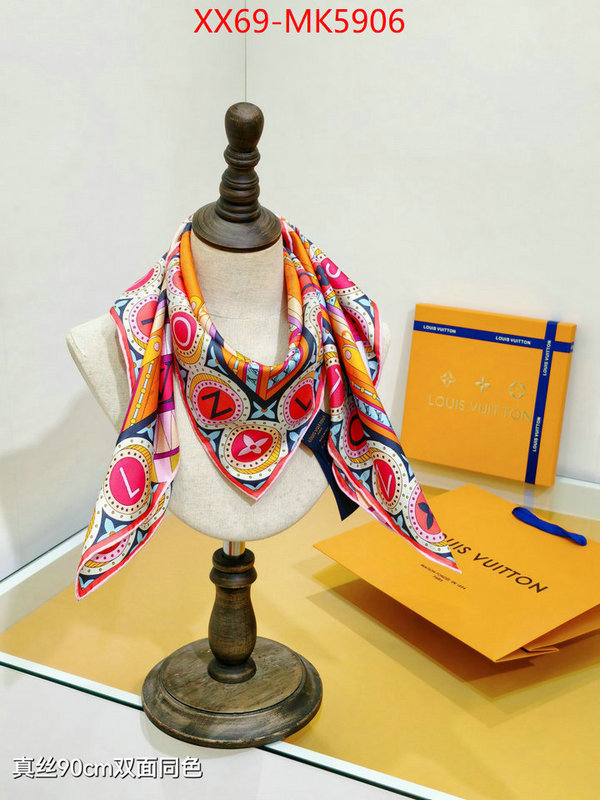 Scarf-LV outlet sale store ID: MK5906 $: 69USD