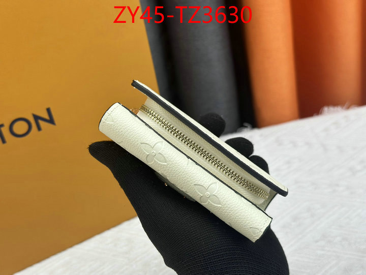 LV Bags(4A)-Wallet where to buy replicas ID: TZ3630 $: 45USD,