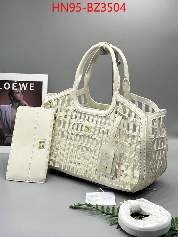 Miu Miu Bags(4A)-Handbag- what is a counter quality ID: BZ3504 $: 95USD,