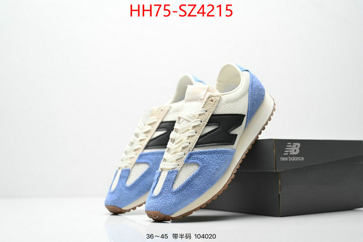 Men Shoes-New Balance where can you buy replica ID: SZ4215 $: 75USD