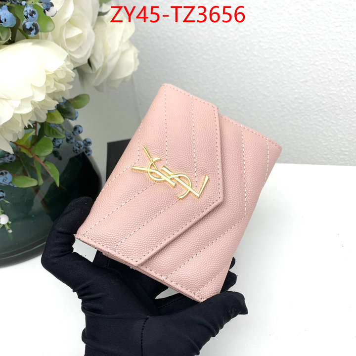 YSL Bags(4A)-Wallet- luxury fake ID: TZ3656 $: 45USD,