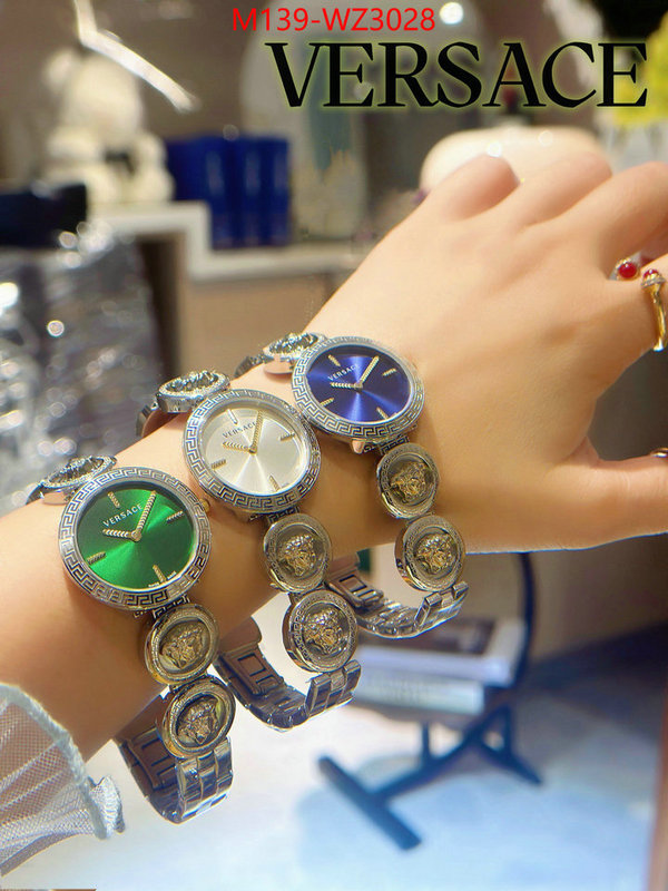 Watch(4A)-Versace wholesale sale ID: WZ3028 $: 139USD