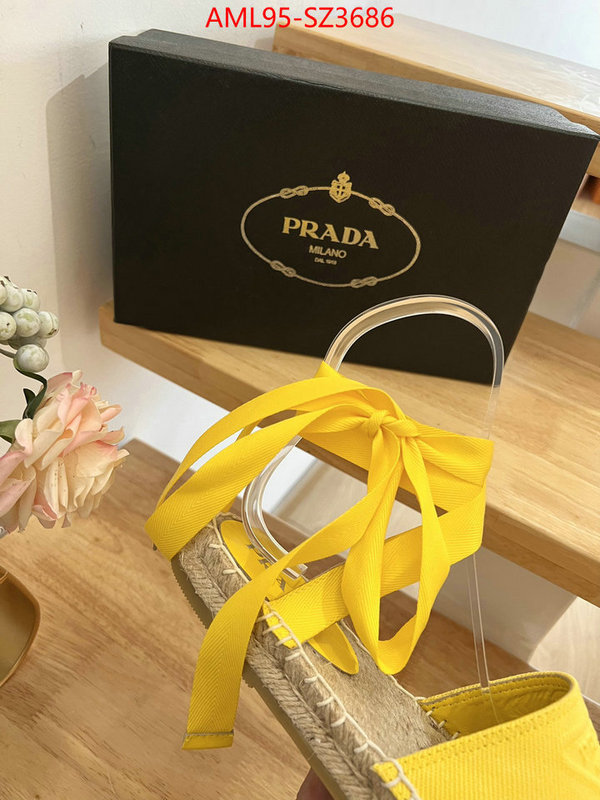 Women Shoes-Prada good quality replica ID: SZ3686 $: 95USD