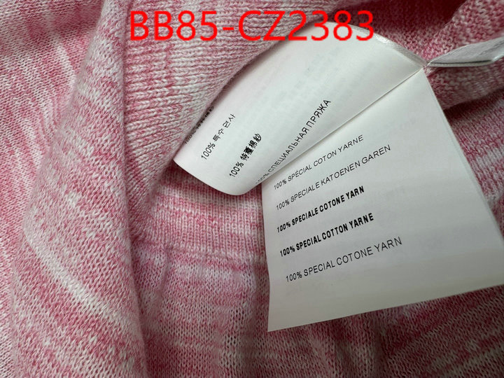 Clothing-MIU MIU counter quality ID: CZ2383 $: 85USD
