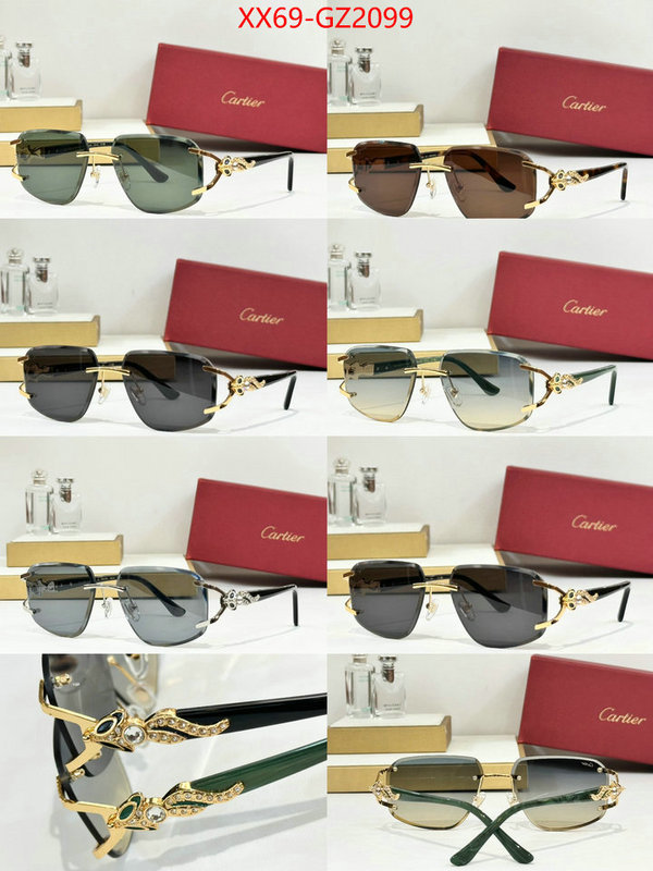 Glasses-Cartier wholesale replica shop ID: GZ2099 $: 69USD