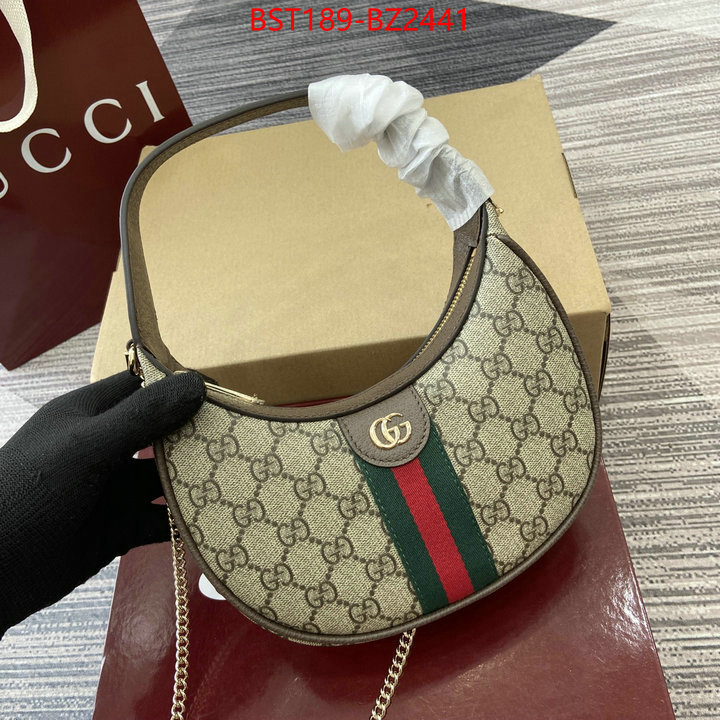Gucci Bags(TOP)-Crossbody- replica best ID: BZ2441 $: 189USD,