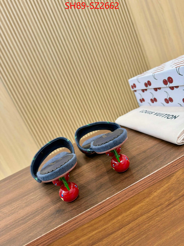 Women Shoes-LV the quality replica ID: SZ2662 $: 89USD