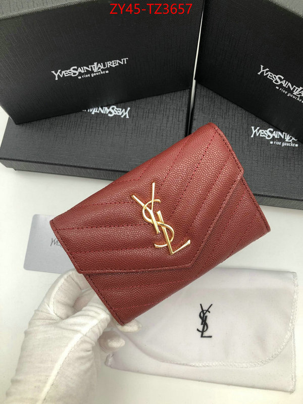 YSL Bags(4A)-Wallet- 7 star collection ID: TZ3657 $: 45USD,
