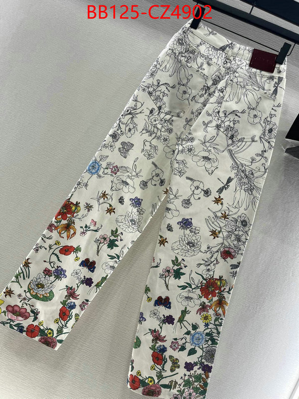 Clothing-Gucci replica us ID: CZ4902 $: 125USD
