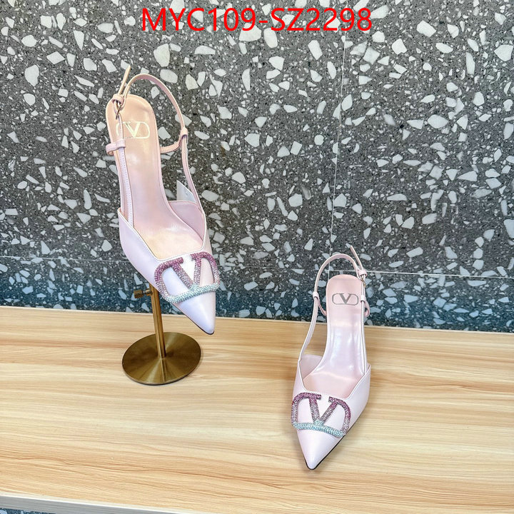 Women Shoes-Valentino high quality designer replica ID: SZ2298 $: 109USD