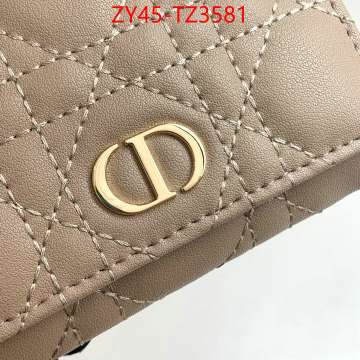 Dior Bags(4A)-Wallet- high quality aaaaa replica ID: TZ3581 $: 45USD,