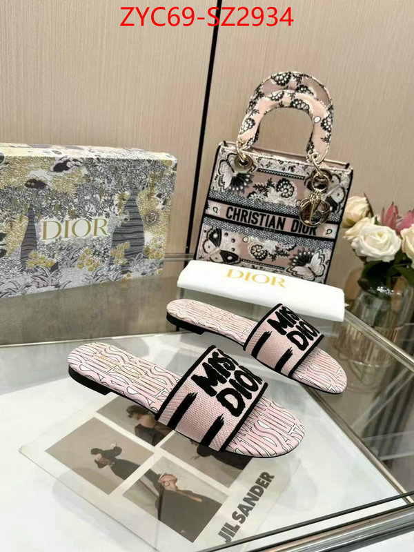 Women Shoes-Dior wholesale imitation designer replicas ID: SZ2934 $: 69USD