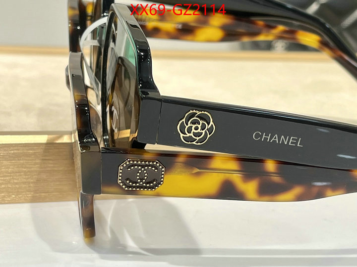 Glasses-Chanel aaaaa class replica ID: GZ2114 $: 69USD