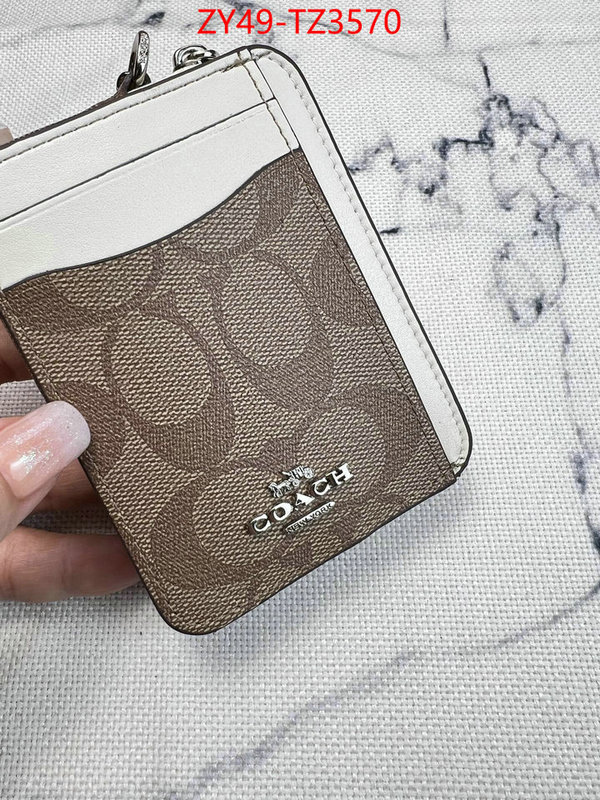 Coach Bags(4A)-Wallet perfect ID: TZ3570 $: 49USD,