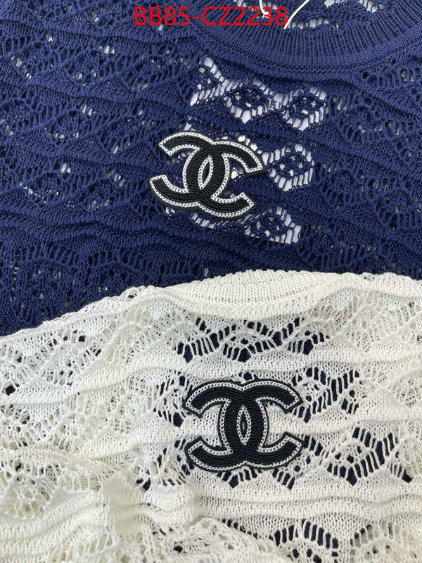 Clothing-Chanel what's best ID: CZ2238 $: 85USD