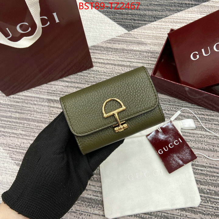 Gucci Bags(TOP)-Wallet- where could you find a great quality designer ID: TZ2467 $: 89USD,