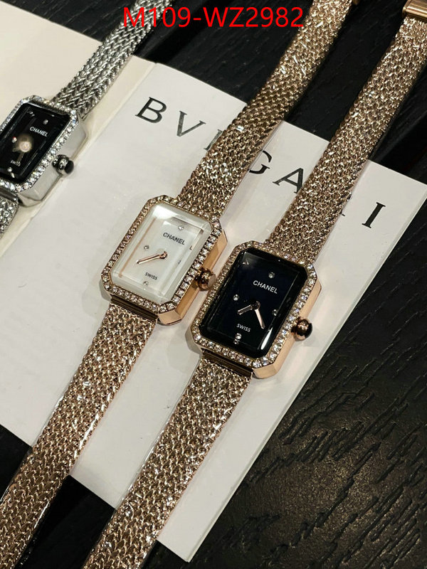 Watch(4A)-Chanel designer replica ID: WZ2982 $: 109USD