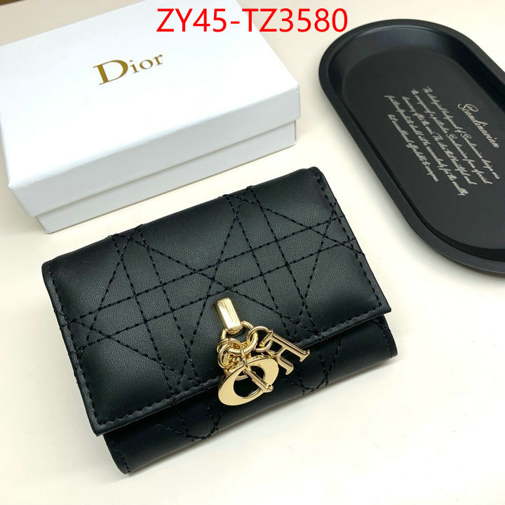 Dior Bags(4A)-Wallet- the quality replica ID: TZ3580 $: 45USD,