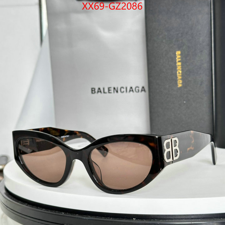 Glasses-Balenciaga unsurpassed quality ID: GZ2086 $: 69USD