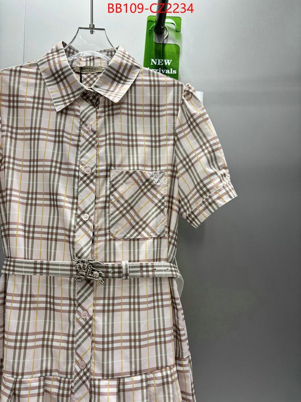 Clothing-Burberry sell online ID: CZ2234 $: 109USD