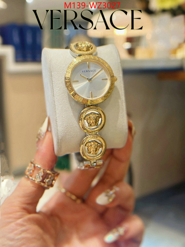 Watch(4A)-Versace 2024 luxury replicas ID: WZ3027 $: 139USD