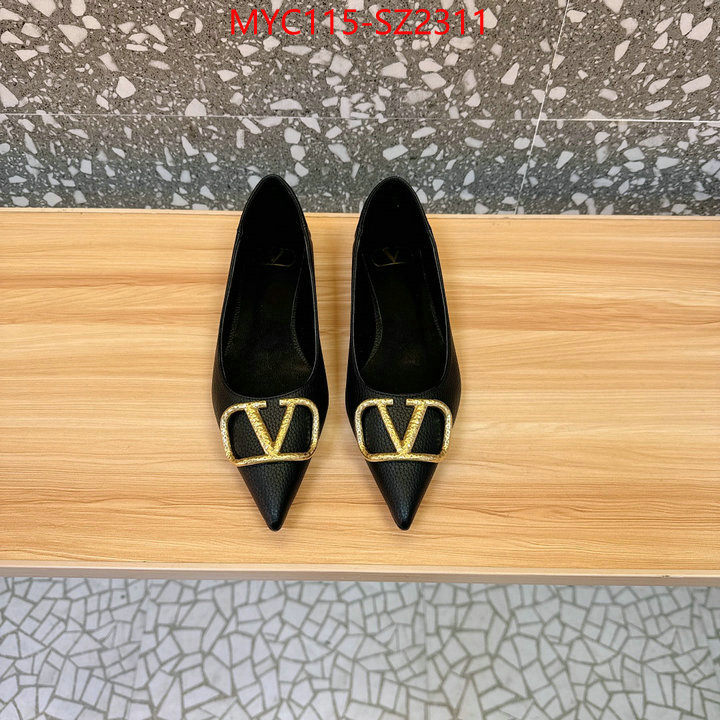 Women Shoes-Valentino aaaaa quality replica ID: SZ2311 $: 115USD