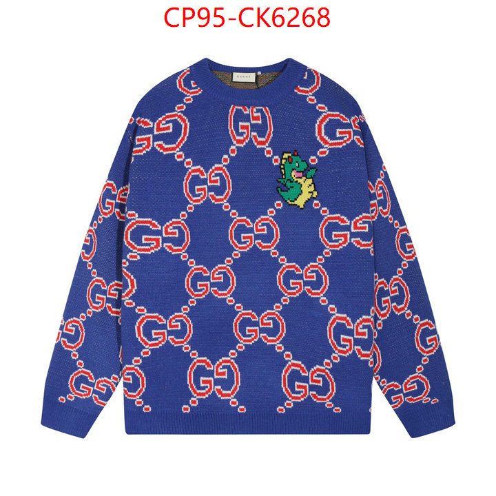 Clothing-Gucci shop designer replica ID: CK6268 $: 95USD