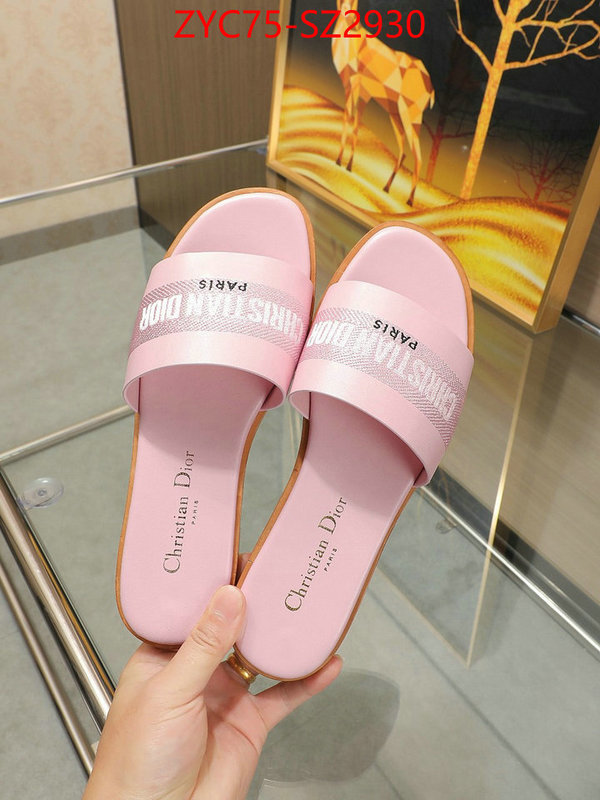 Women Shoes-Dior shop the best high authentic quality replica ID: SZ2930 $: 75USD