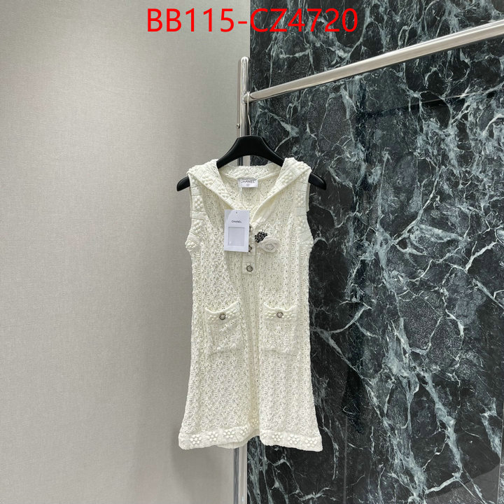 Clothing-Chanel high quality happy copy ID: CZ4720 $: 115USD