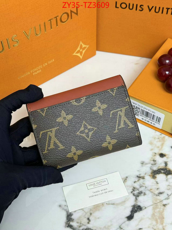 LV Bags(4A)-Wallet where to buy replicas ID: TZ3609 $: 35USD,
