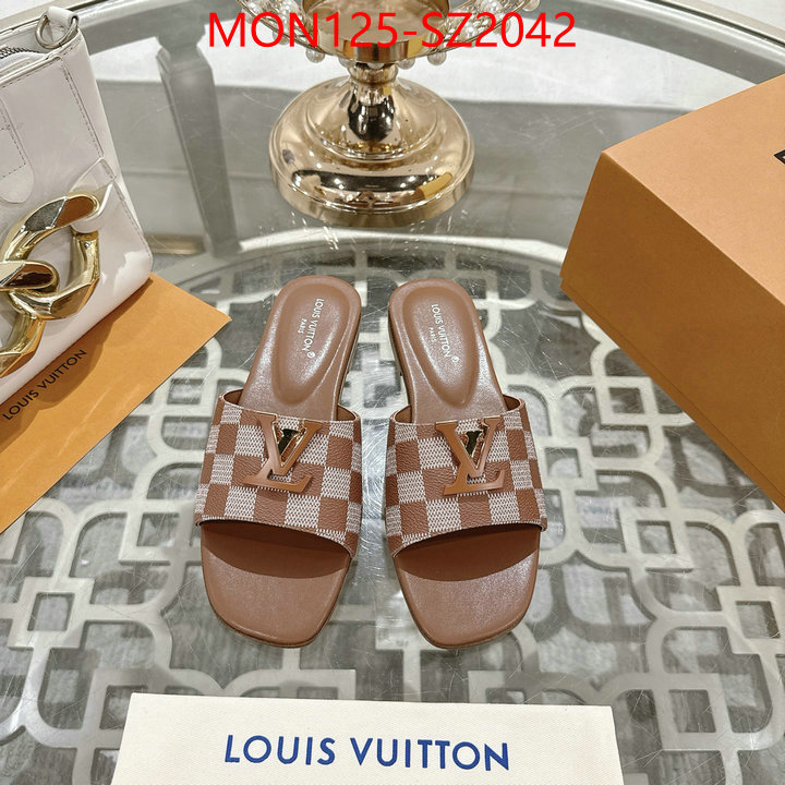 Women Shoes-LV high quality replica designer ID: SZ2042 $: 125USD