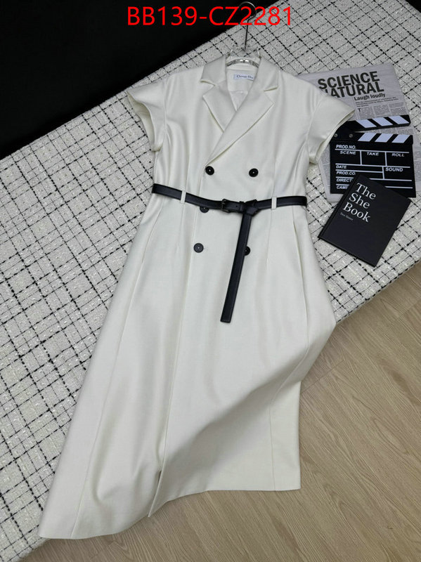 Clothing-Dior what is aaaaa quality ID: CZ2281 $: 139USD