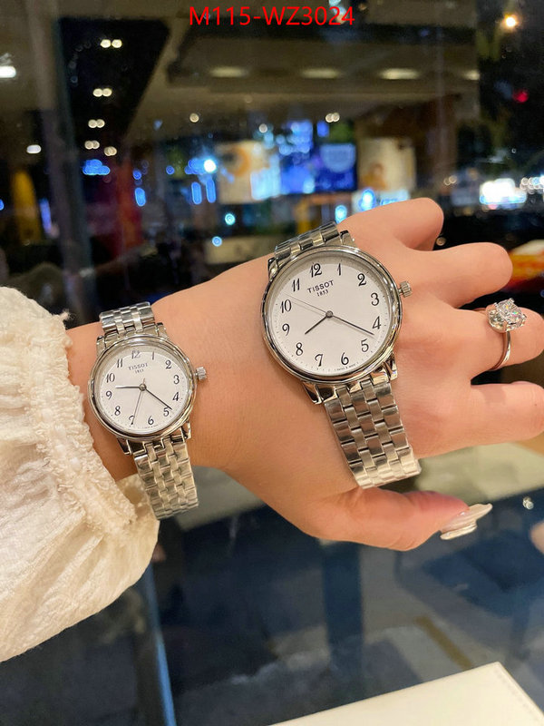 Watch(4A)-Tissot wholesale sale ID: WZ3024 $: 115USD