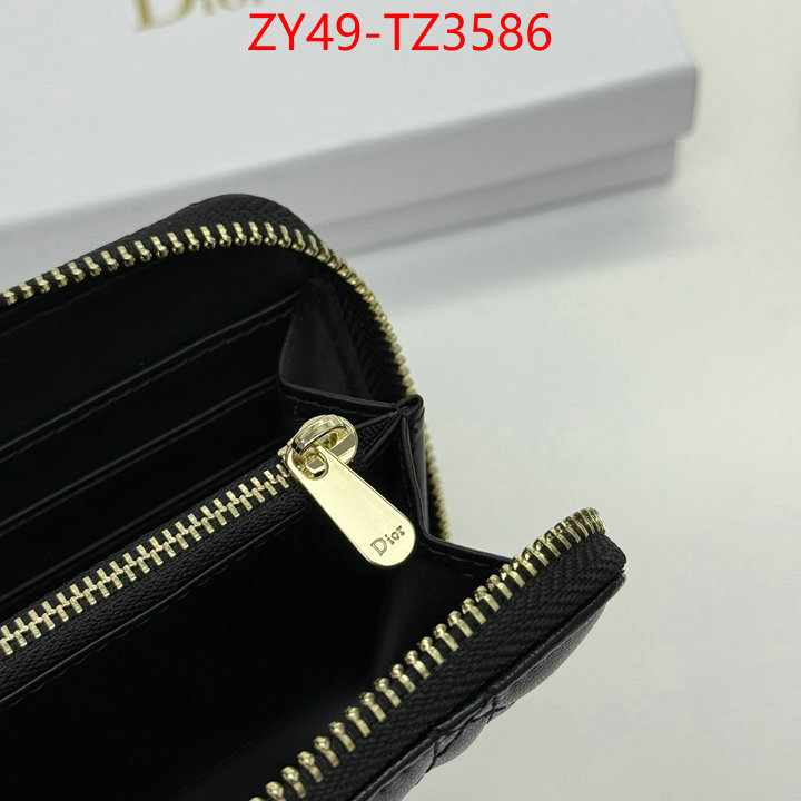 Dior Bags(4A)-Wallet- sell online luxury designer ID: TZ3586 $: 49USD,